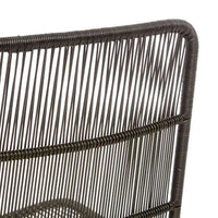 Globe West Dining Chairs Globe West Granada Sleigh Dining Chair - Liquorice