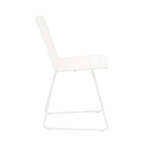 Globe West Dining Chairs Globe West Granada Sleigh Dining Chair - White