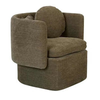 Globe West Occasional Chairs Globe West Hugo Bow Occasional Chair, Copeland Olive
