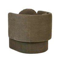 Globe West Occasional Chairs Globe West Hugo Bow Occasional Chair, Copeland Olive