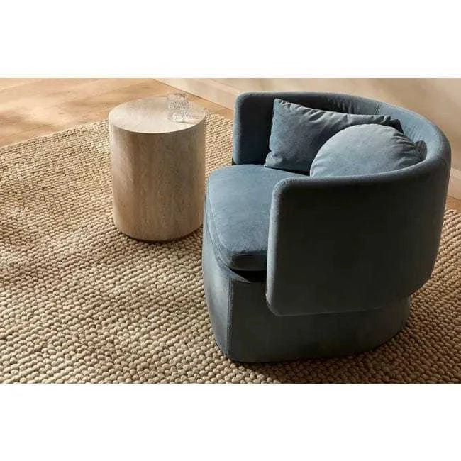 Globe West Occasional Chairs Globe West Hugo Bow Occasional Chair, Grey Speckle Boucle