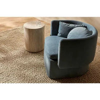 Globe West Occasional Chairs Globe West Hugo Bow Occasional Chair, Grey Speckle Boucle