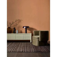 Globe West Occasional Chairs Globe West Hugo Bow Occasional Chair, Grey Speckle Boucle