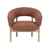 Globe West Occasional Chairs GlobeWest Jenson Occasional Chair - Cinnamon Speckle - Natural Ash