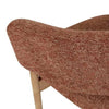 Globe West Occasional Chairs GlobeWest Jenson Occasional Chair - Cinnamon Speckle - Natural Ash