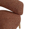 Globe West Occasional Chairs GlobeWest Jenson Occasional Chair - Cinnamon Speckle - Natural Ash