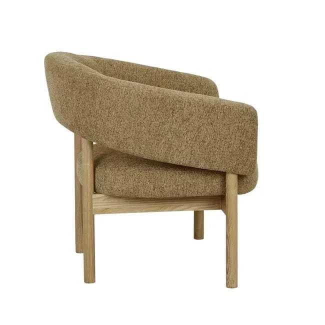 Globe West Occasional Chairs Globe West Jenson Occasional Chair - Desert Speckle - Natural Ash