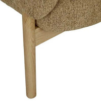 Globe West Occasional Chairs Globe West Jenson Occasional Chair - Desert Speckle - Natural Ash