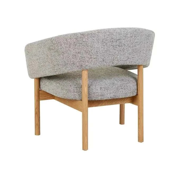 Globe West Occasional Chairs GlobeWest Jenson Occasional Chair - Moon Rock - Natural Ash
