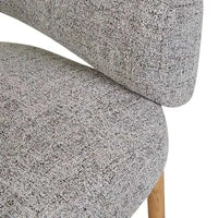 Globe West Occasional Chairs GlobeWest Jenson Occasional Chair - Moon Rock - Natural Ash