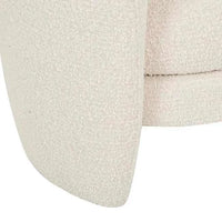 Globe West Occasional Chairs Globe West Kennedy Tenner Occasional Chair, Beige Boucle