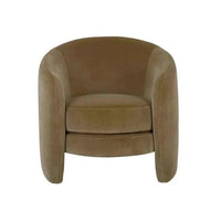 Globe West Occasional Chairs Globe West Kennedy Tenner Occasional Chair, Soft Moss Velvet