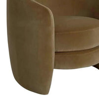 Globe West Occasional Chairs Globe West Kennedy Tenner Occasional Chair, Soft Moss Velvet