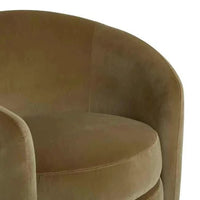 Globe West Occasional Chairs Globe West Kennedy Tenner Occasional Chair, Soft Moss Velvet