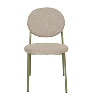 Globe West Dining Chairs Globe West Laylah Loop Dining Chair, Lagoon Speckle - Matt Green