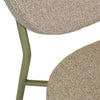 Globe West Dining Chairs Globe West Laylah Loop Dining Chair, Lagoon Speckle - Matt Green