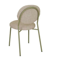 Globe West Dining Chairs Globe West Laylah Loop Dining Chair, Lagoon Speckle - Matt Green