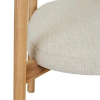 Globe West Dining Chairs Olsen Dining Chair - Sandcastle Tweed - Light Oak
