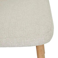 Globe West Dining Chairs Olsen Dining Chair - Sandcastle Tweed - Light Oak