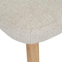 Globe West Dining Chairs Olsen Dining Chair - Sandcastle Tweed - Light Oak