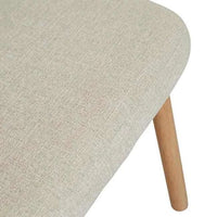 Globe West Dining Chairs Olsen Dining Chair - Sandcastle Tweed - Light Oak