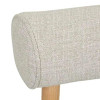 Globe West Dining Chairs Olsen Dining Chair - Sandcastle Tweed - Light Oak