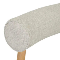 Globe West Dining Chairs Olsen Dining Chair - Sandcastle Tweed - Light Oak