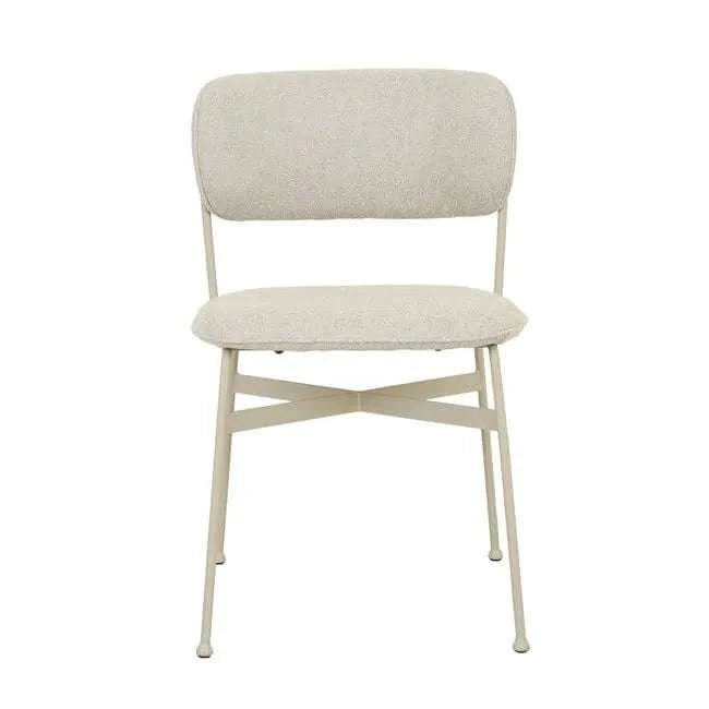 Globe West Dining Chairs GlobeWest Piccolo Dining Chair - Feather Speckle - Matt Cashmere