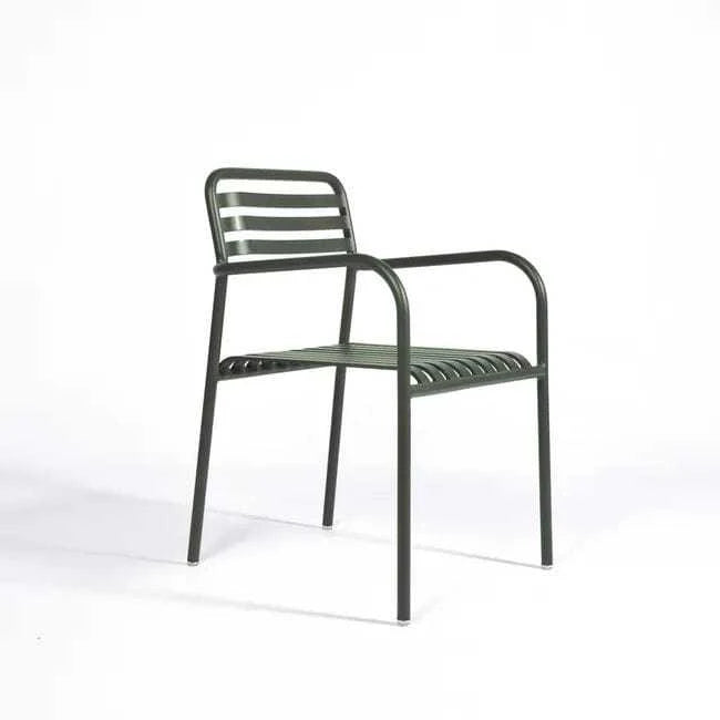 Globe West Dining Chairs Globe West Pier Breeze Dining Arm Chair, Green