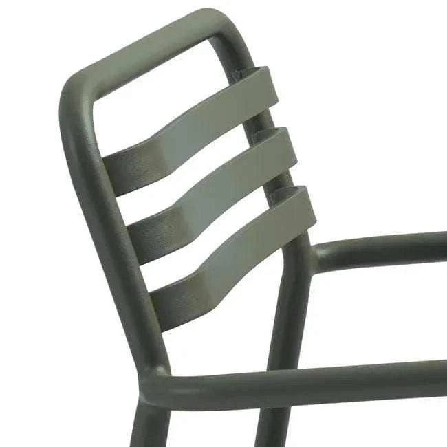 Globe West Dining Chairs Globe West Pier Breeze Dining Arm Chair, Green