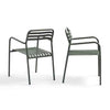 Globe West Dining Chairs Globe West Pier Breeze Dining Arm Chair, Green