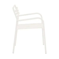 Globe West Dining Chairs Globe West Pier Breeze Dining Arm Chair, White