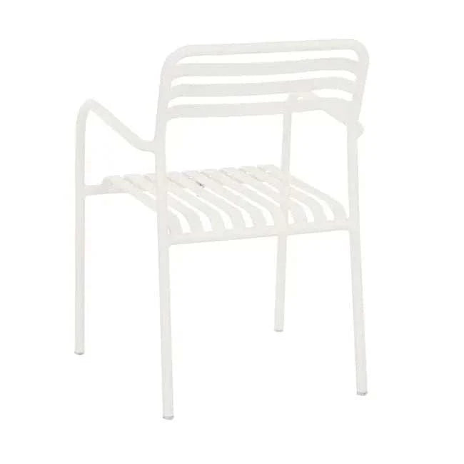 Globe West Dining Chairs Globe West Pier Breeze Dining Arm Chair, White
