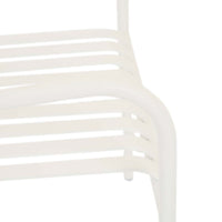 GlobeWest Pier Breeze Dining Arm Chair - White