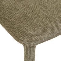 GlobeWest Pila Stackable Dining Chair - Copeland Eucalyptus, styled in a room setting