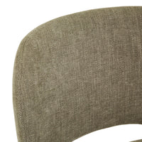 GlobeWest Pila Stackable Dining Chair - Copeland Eucalyptus, styled in a room setting