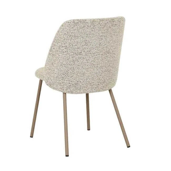 Globe West Dining Chairs Globe West Sophia Dining Chair - Ore Speckle - Matt Latte