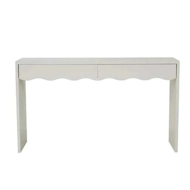 Globe West Console Globe West Artie Wave Console, Bone