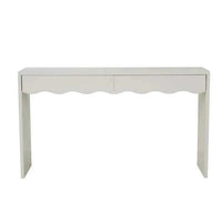 Globe West Console Globe West Artie Wave Console, Bone