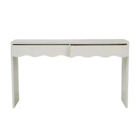 Globe West Console Globe West Artie Wave Console, Bone