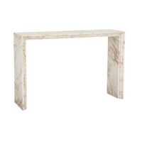 Ponte console table, angled view