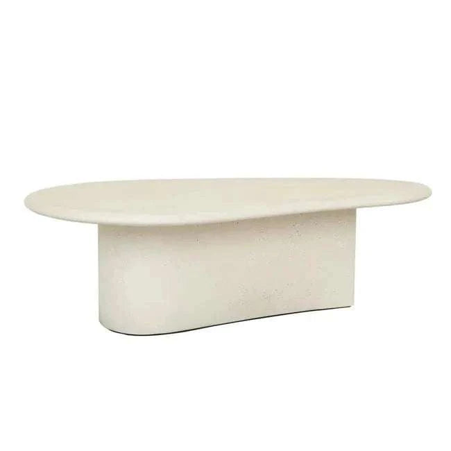 Norsu Interiors Petra Curve Coffee Table - Ivory