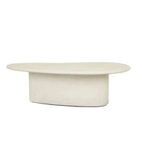 Norsu Interiors Petra Curve Coffee Table - Ivory