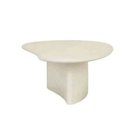 Norsu Interiors Petra Curve Coffee Table - Ivory