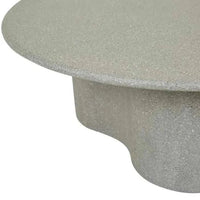 Globe West Coffee Tables Globe West Artie Outdoor Wave Coffee Table, Sage Speckle
