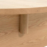 GlobeWest Natadora Pivot Coffee Table - Light Oak