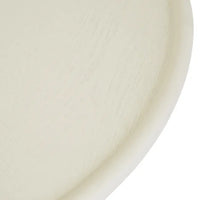Pippa Coffee Table in porcelain finish with ash veneer top and sculptural pedestal base