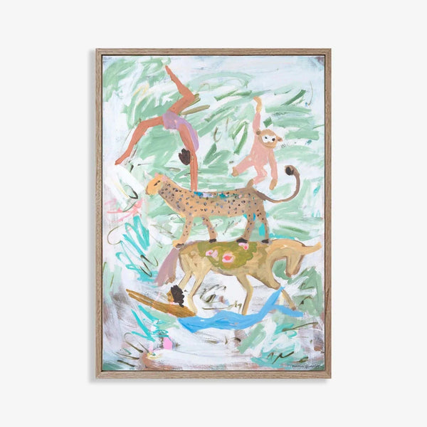 Celestial Circus — limited edition fine art canvas print by Marcia Priestley | wall art at Norsu Interiors