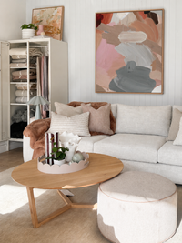 Oak Framed Alisha Falconer Fine Art Canvas Print - High Noon - 110cm x 155.5cm