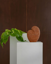 CoTheory Amour Table Sculpture - Rosso Alicante